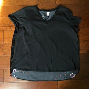 NWT Ava & Viv satin back blouse • 1X